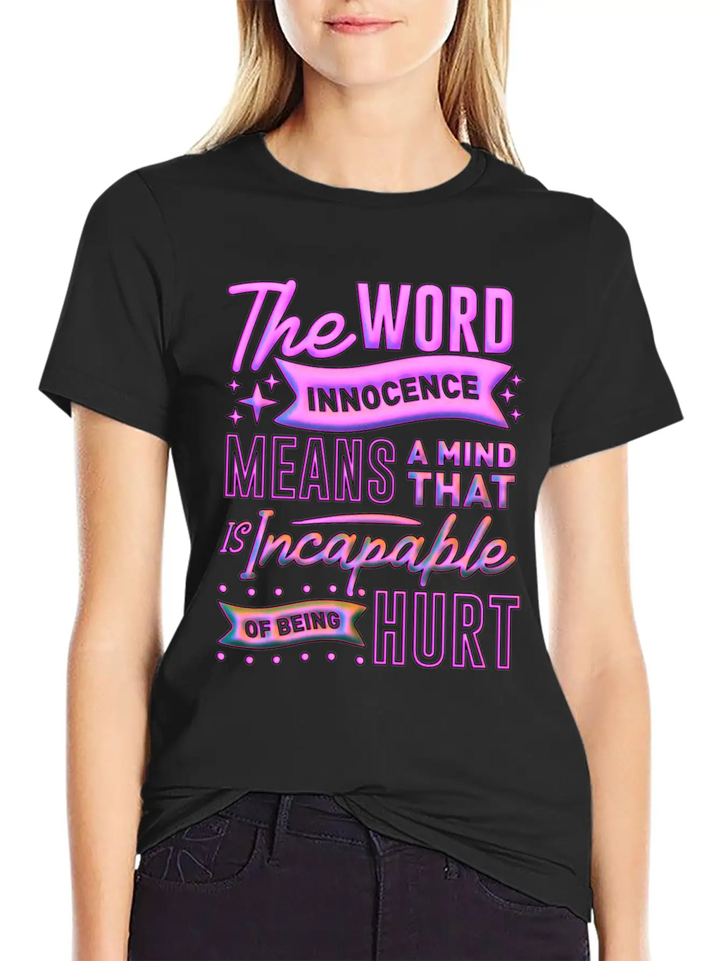 Innocence Meditation Inner Peace Mind Spiritual Essential Cotton Tee For Daily Outfits – Unisex Style