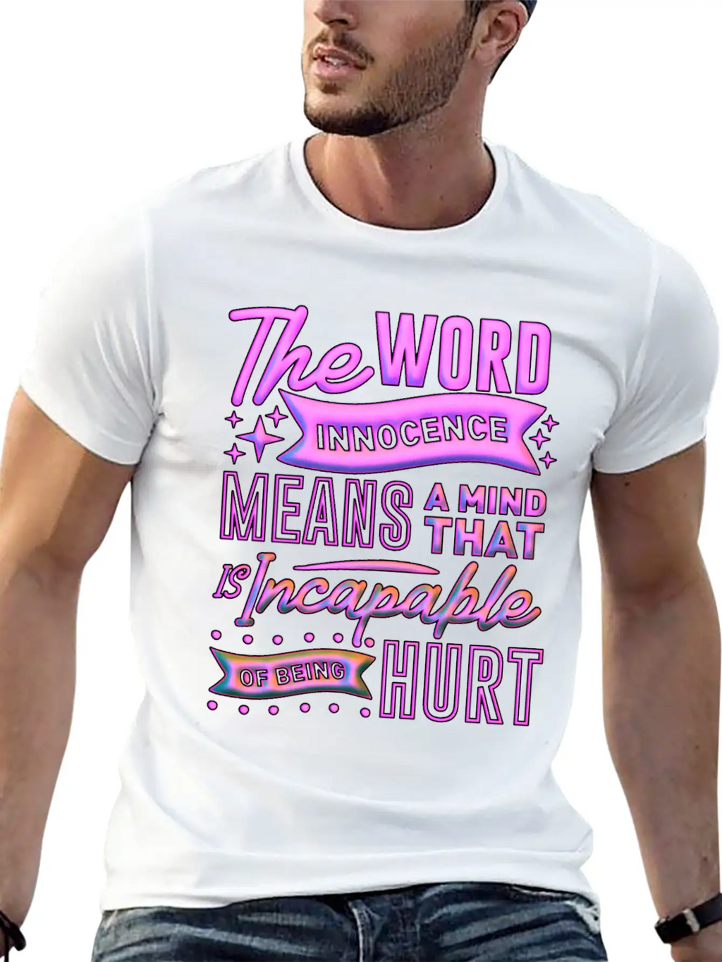 Innocence Meditation Inner Peace Mind Spiritual Essential Cotton Tee For Daily Outfits – Unisex Style