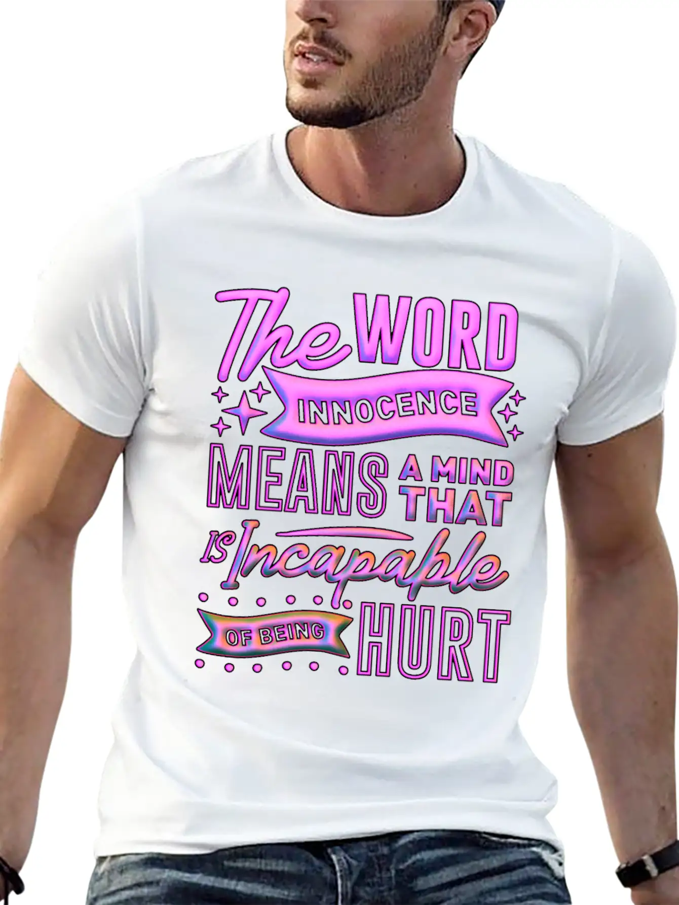 Innocence Meditation Inner Peace Mind Spiritual Essential Cotton Tee For Daily Outfits – Unisex Style