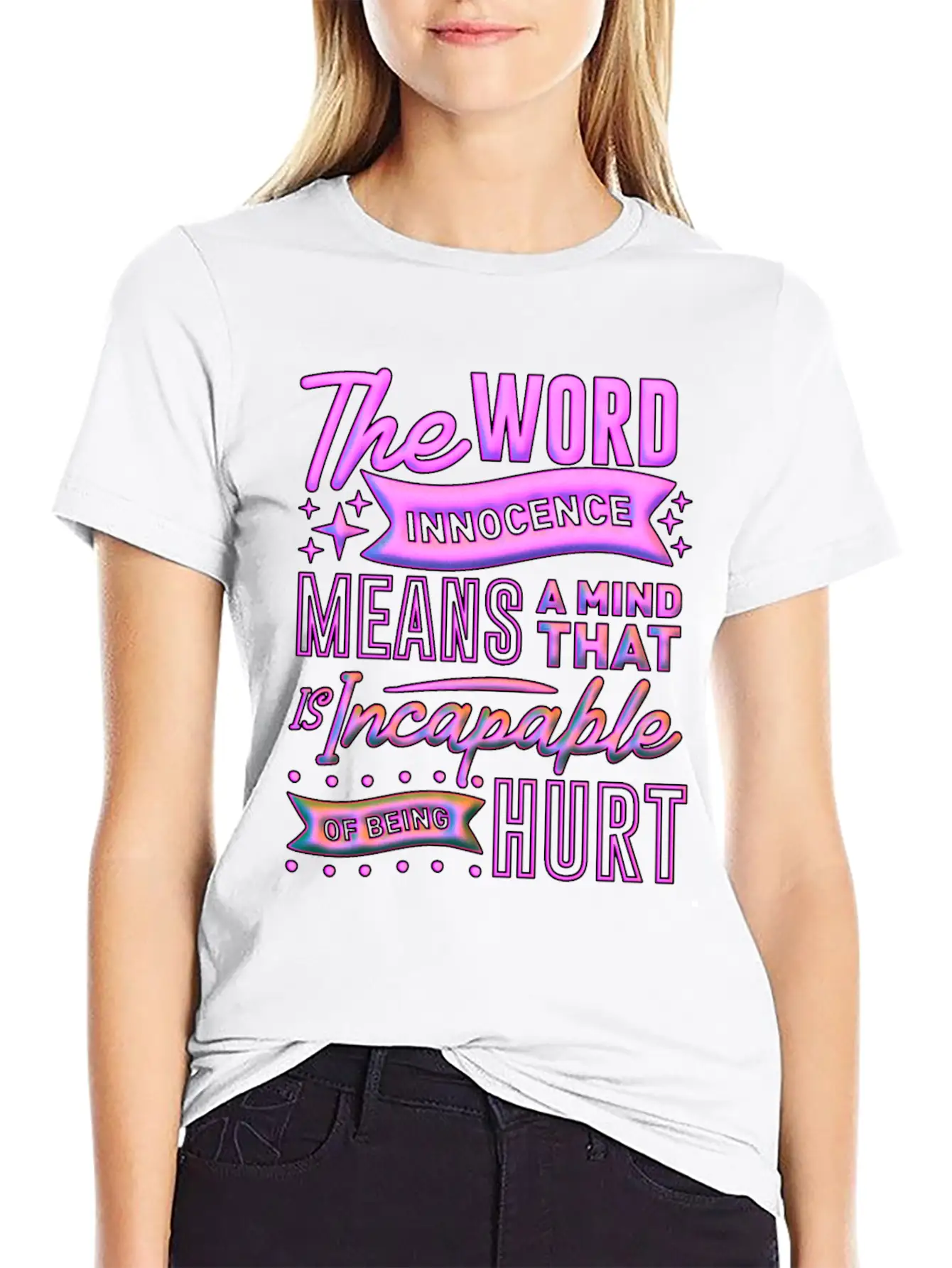 Innocence Meditation Inner Peace Mind Spiritual Essential Cotton Tee For Daily Outfits – Unisex Style