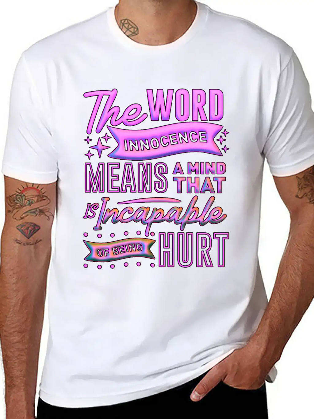 Innocence Meditation Inner Peace Mind Spiritual Essential Cotton Tee For Daily Outfits – Unisex Style
