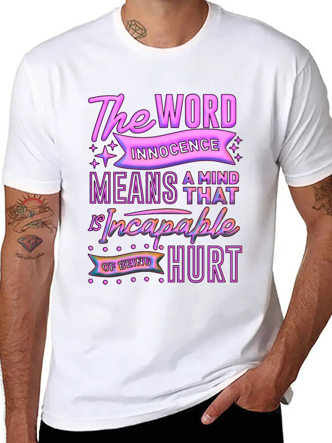Innocence Meditation Inner Peace Mind Spiritual Essential Cotton Tee For Daily Outfits – Unisex Style
