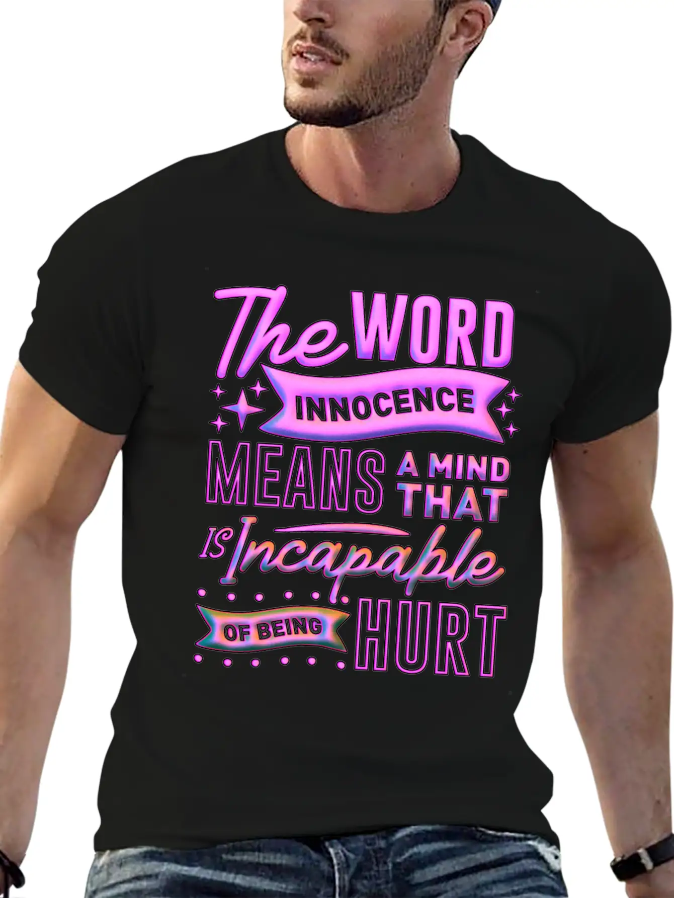 Innocence Meditation Inner Peace Mind Spiritual Essential Cotton Tee For Daily Outfits – Unisex Style