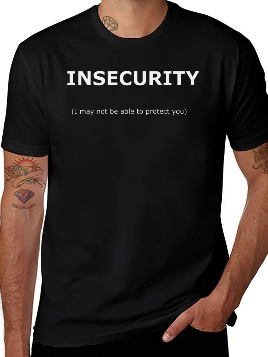 Insecurity Classic Cotton Tee – Unisex Comfort For Any Season