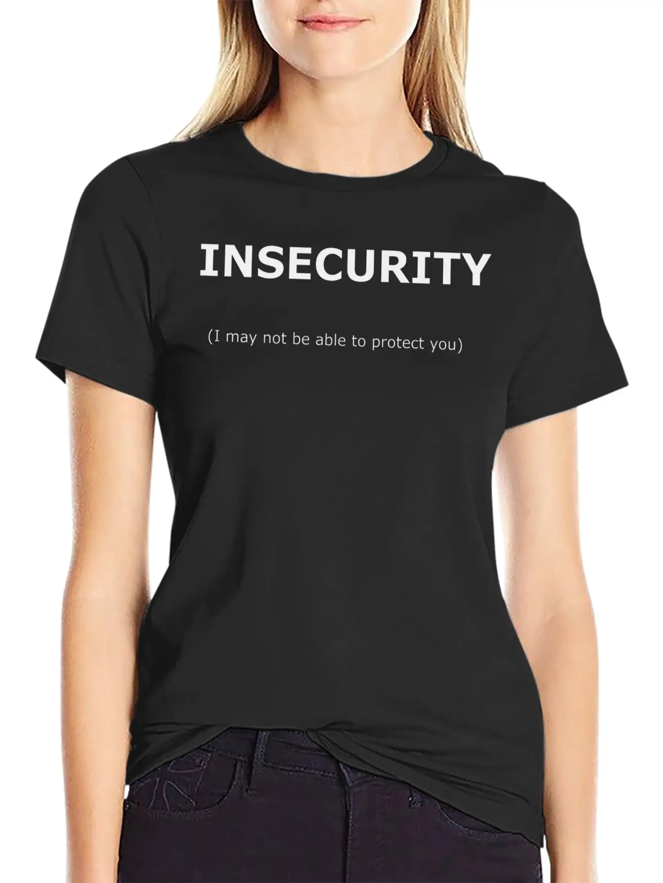 Insecurity Classic Cotton Tee – Unisex Comfort For Any Season
