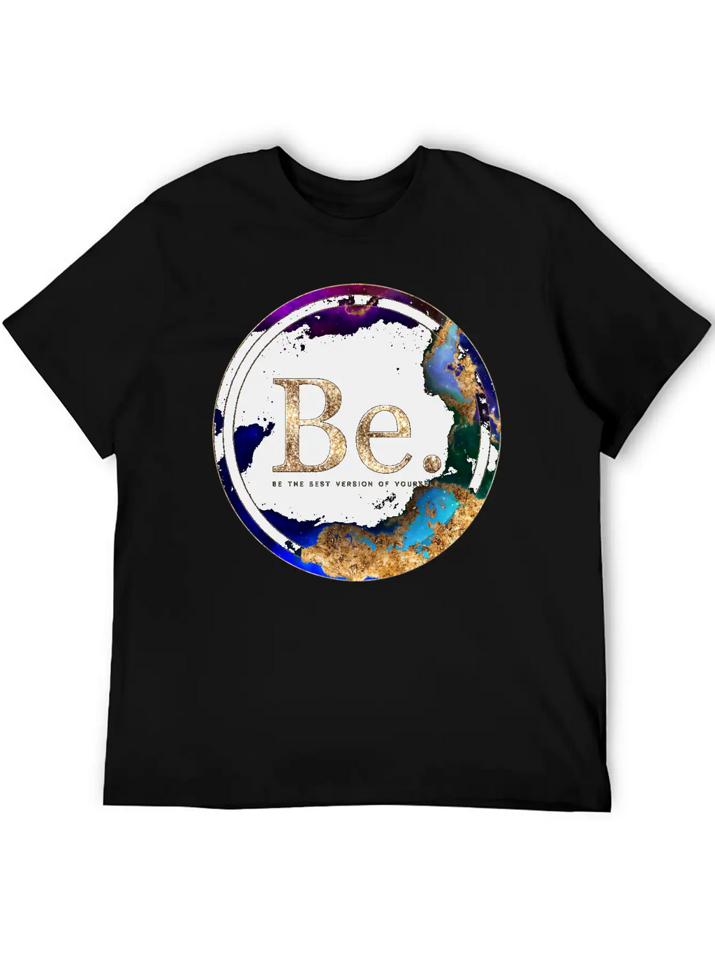 Inspirational Be. Breathable Soft Cotton T-Shirt – Timeless Casual Look
