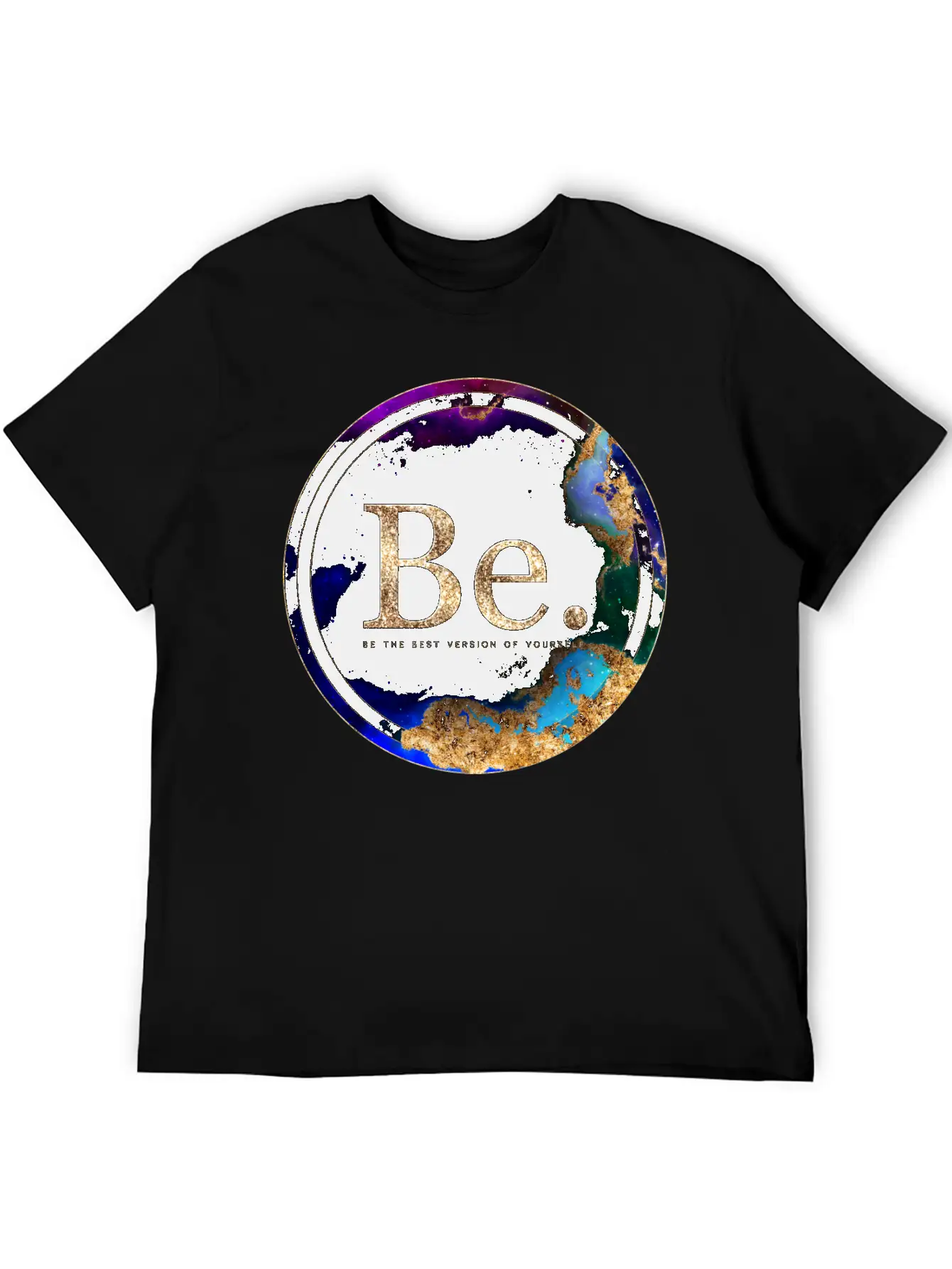 Inspirational Be. Breathable Soft Cotton T-Shirt – Timeless Casual Look