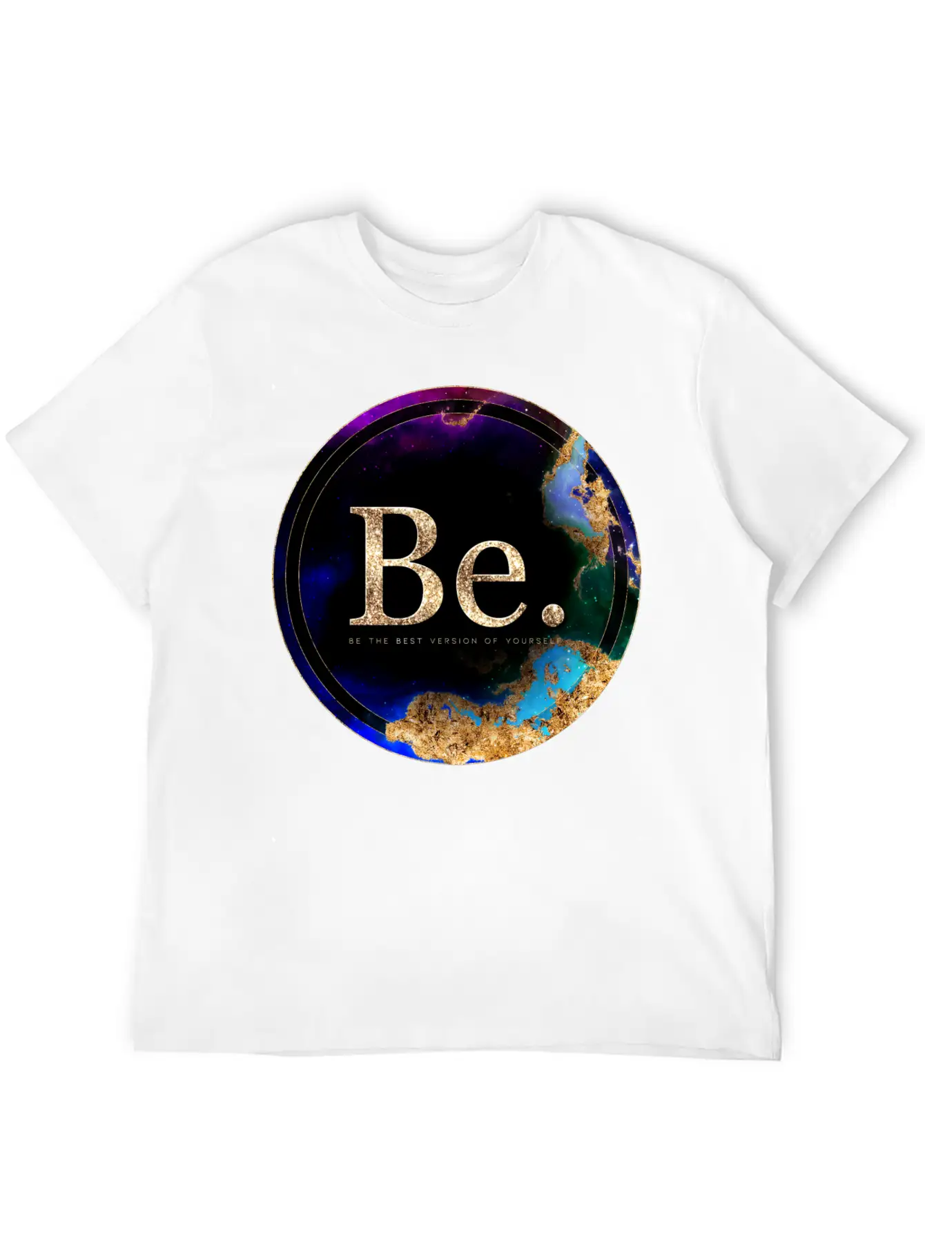 Inspirational Be. Breathable Soft Cotton T-Shirt – Timeless Casual Look