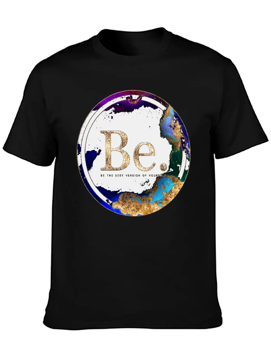 Inspirational Be. Breathable Soft Cotton T-Shirt – Timeless Casual Look