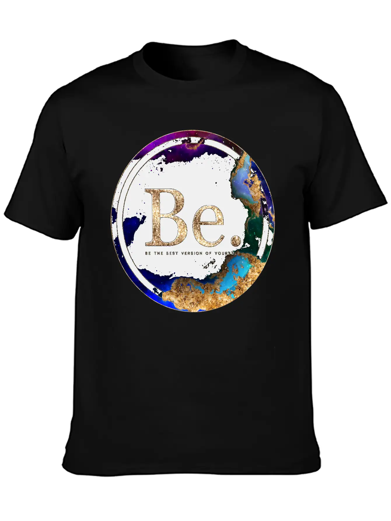 Inspirational Be. Breathable Soft Cotton T-Shirt – Timeless Casual Look