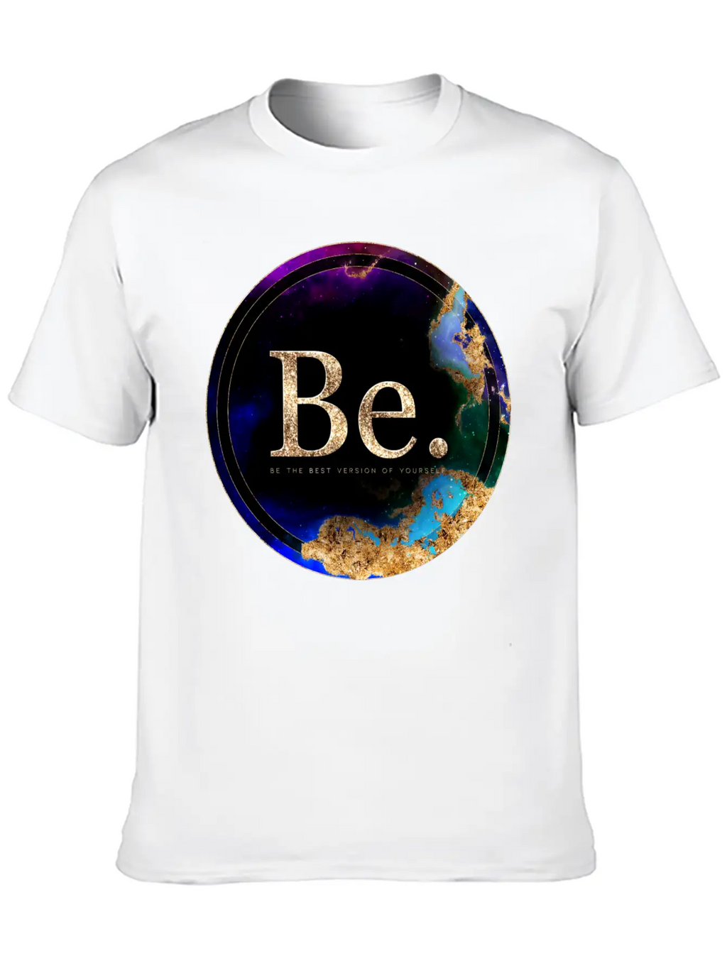 Inspirational Be. Breathable Soft Cotton T-Shirt – Timeless Casual Look