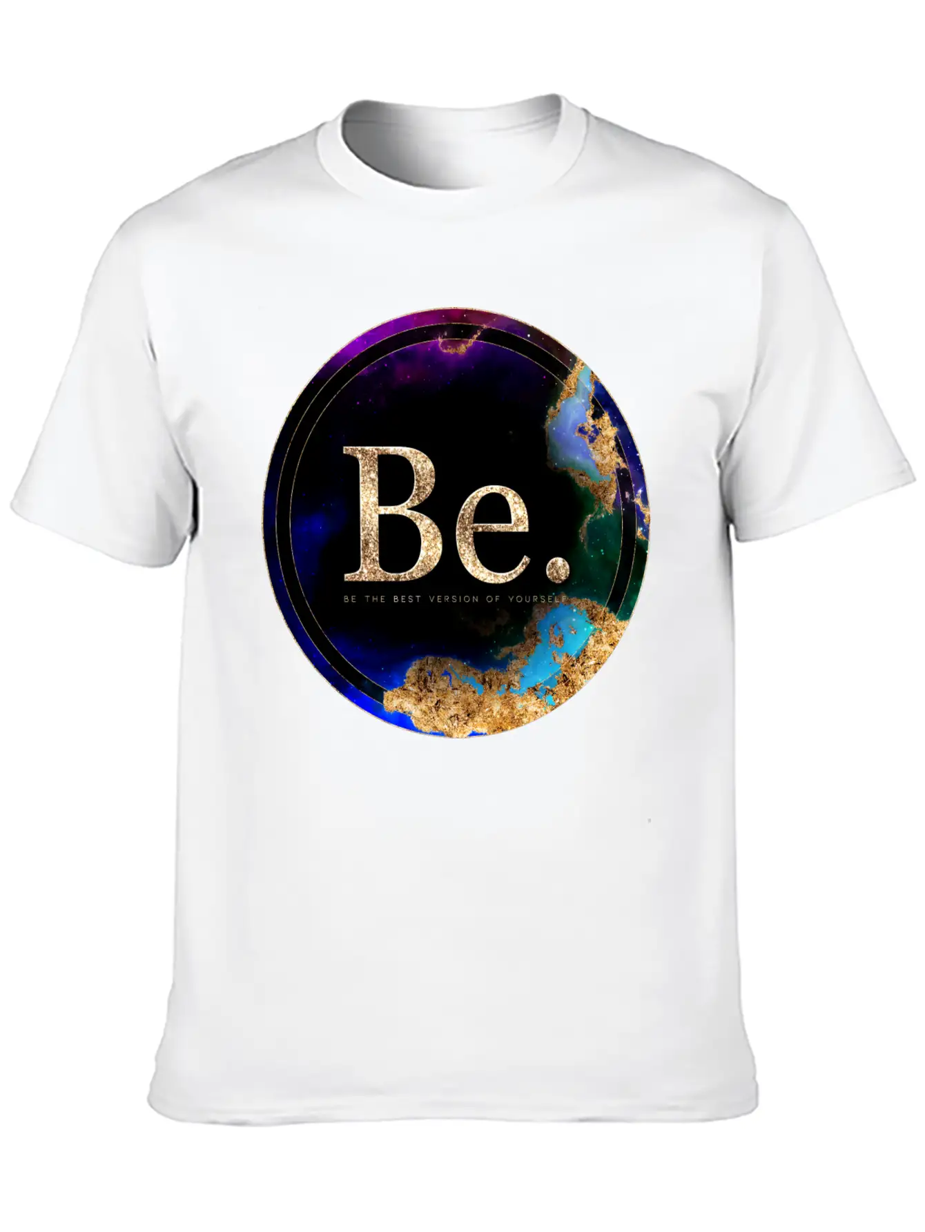 Inspirational Be. Breathable Soft Cotton T-Shirt – Timeless Casual Look