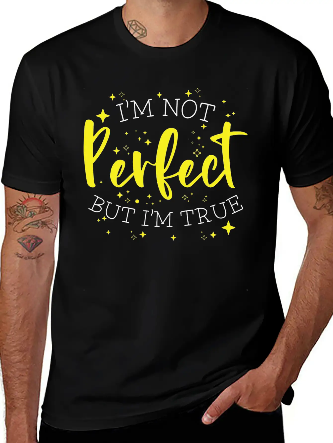 Inspirational Quote Positive Self Care Motivator Basic Graphic T-Shirt – Daily Comfort In Soft Cotton