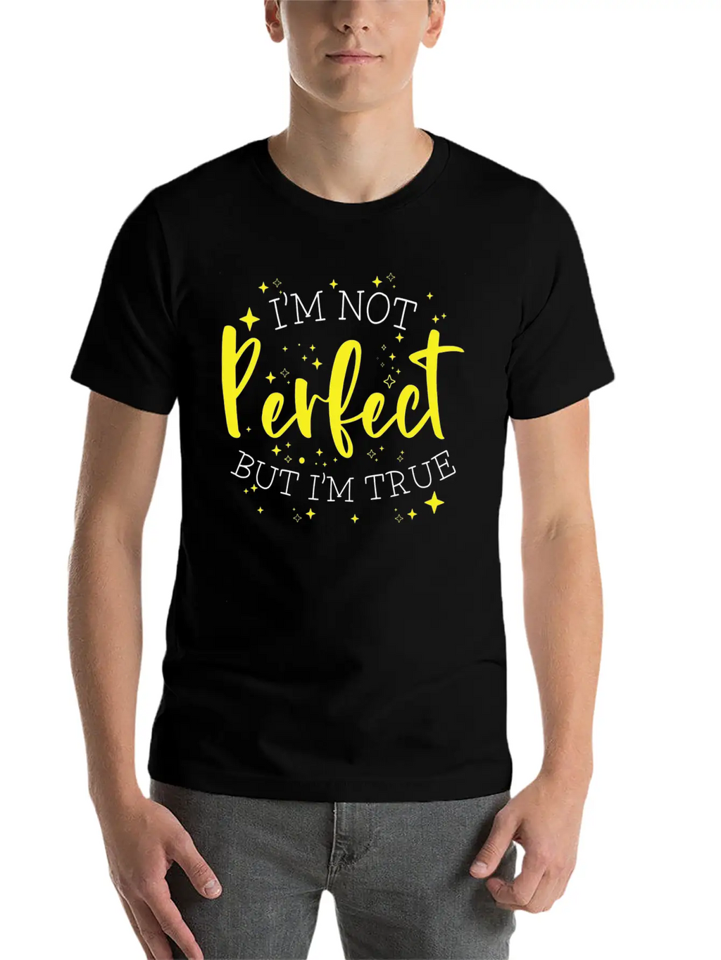 Inspirational Quote Positive Self Care Motivator Basic Graphic T-Shirt – Daily Comfort In Soft Cotton