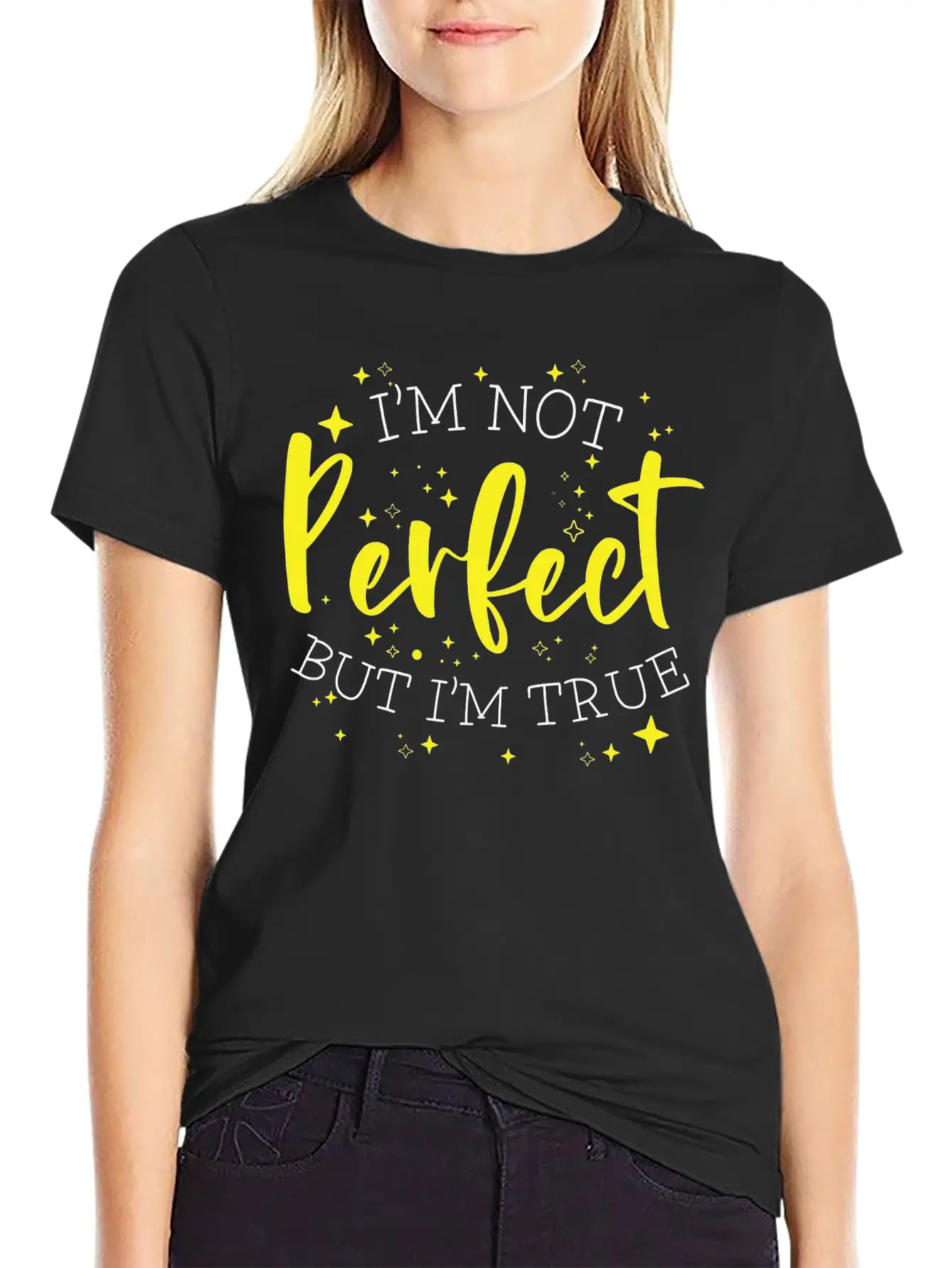 Inspirational Quote Positive Self Care Motivator Basic Graphic T-Shirt – Daily Comfort In Soft Cotton
