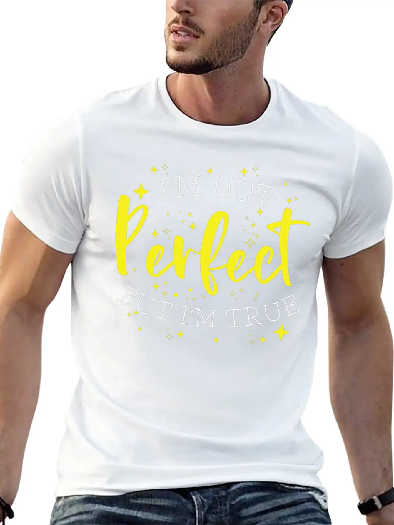 Inspirational Quote Positive Self Care Motivator Basic Graphic T-Shirt – Daily Comfort In Soft Cotton