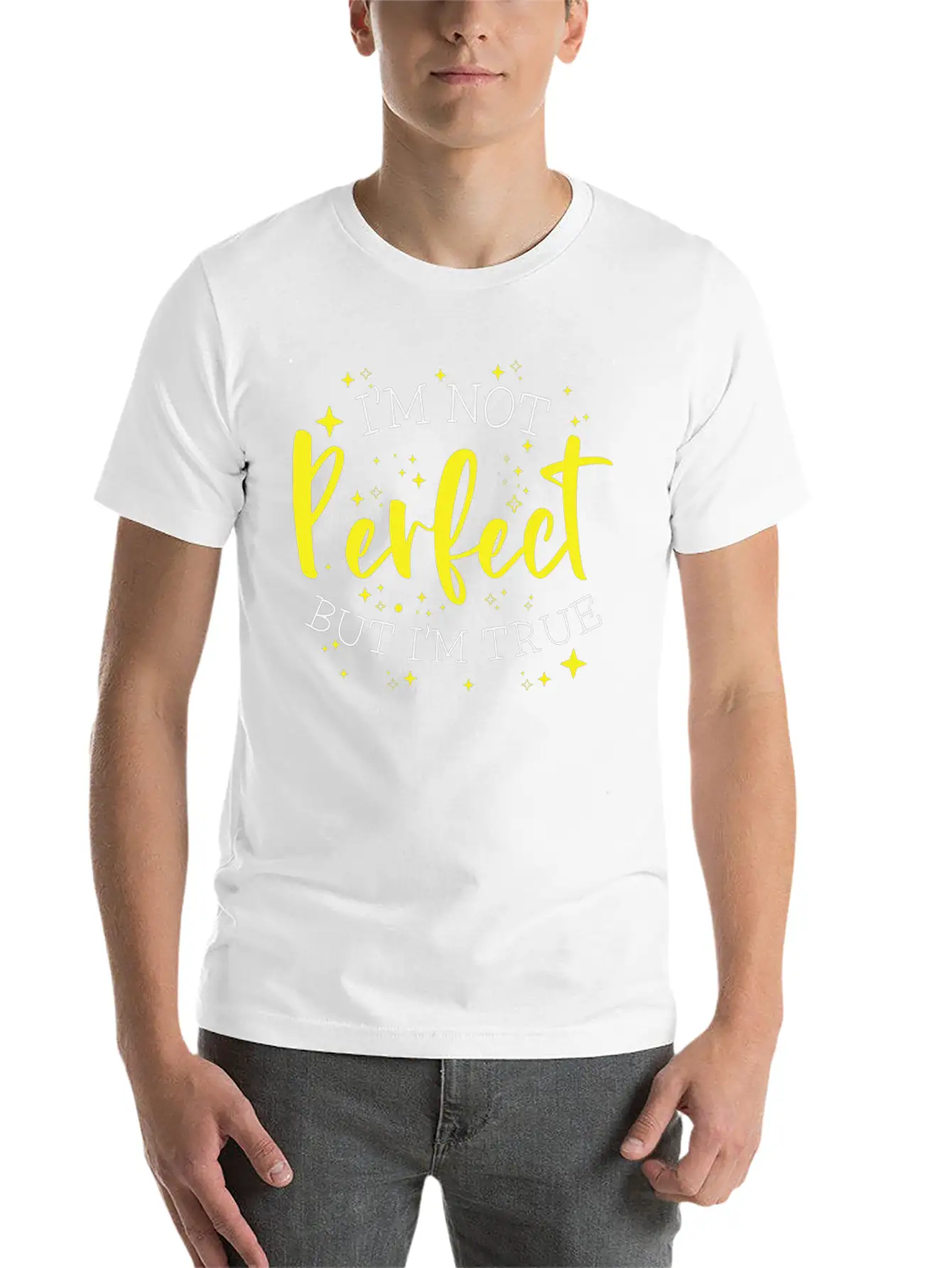 Inspirational Quote Positive Self Care Motivator Basic Graphic T-Shirt – Daily Comfort In Soft Cotton