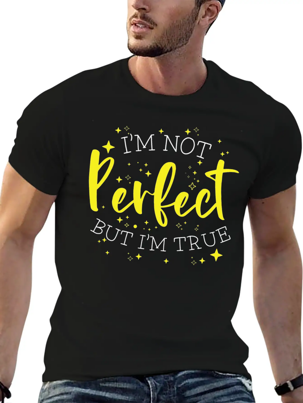 Inspirational Quote Positive Self Care Motivator Basic Graphic T-Shirt – Daily Comfort In Soft Cotton