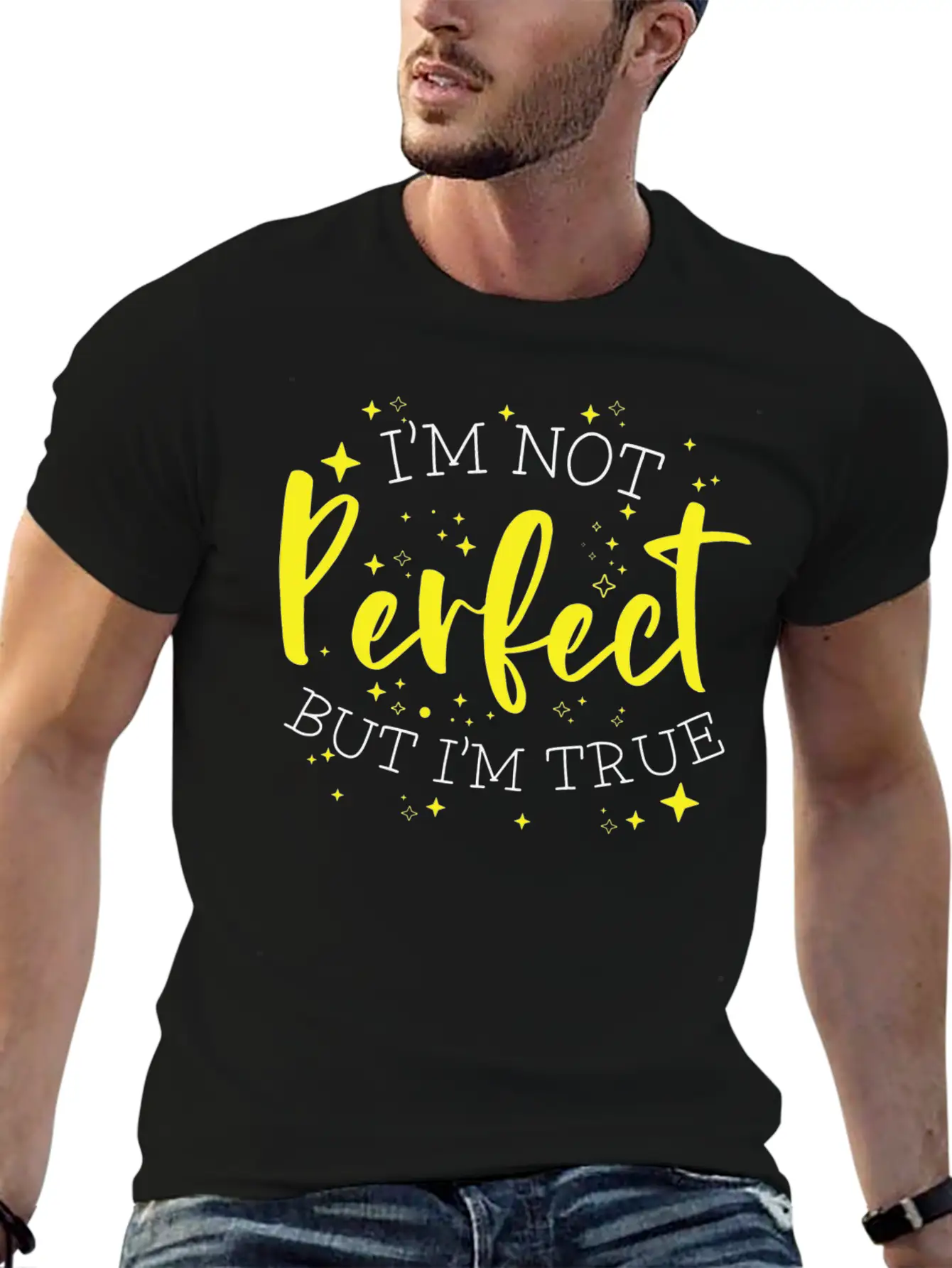 Inspirational Quote Positive Self Care Motivator Basic Graphic T-Shirt – Daily Comfort In Soft Cotton