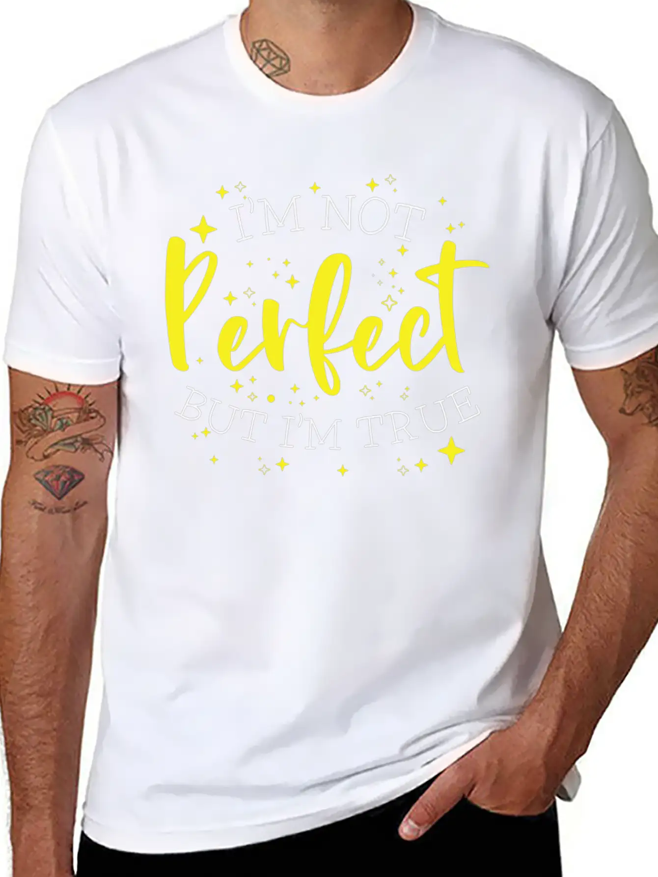 Inspirational Quote Positive Self Care Motivator Basic Graphic T-Shirt – Daily Comfort In Soft Cotton