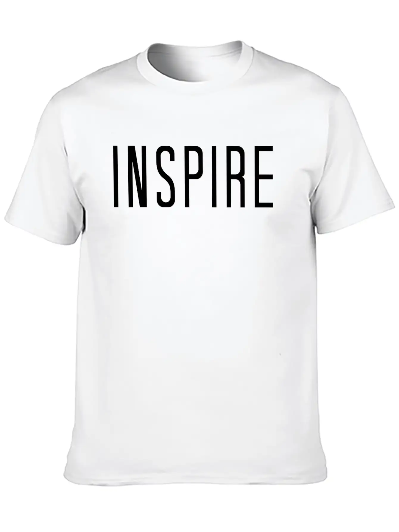 Inspire Breathable Soft Cotton T-Shirt – Timeless Casual Look