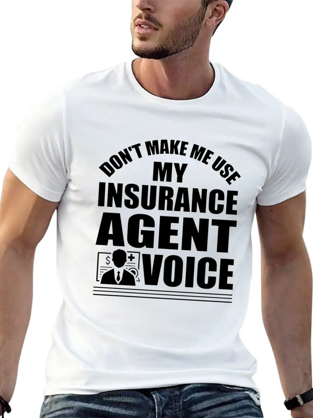 Insurance Agent Saying Classic Cotton Tee – Unisex Comfort For Any Season