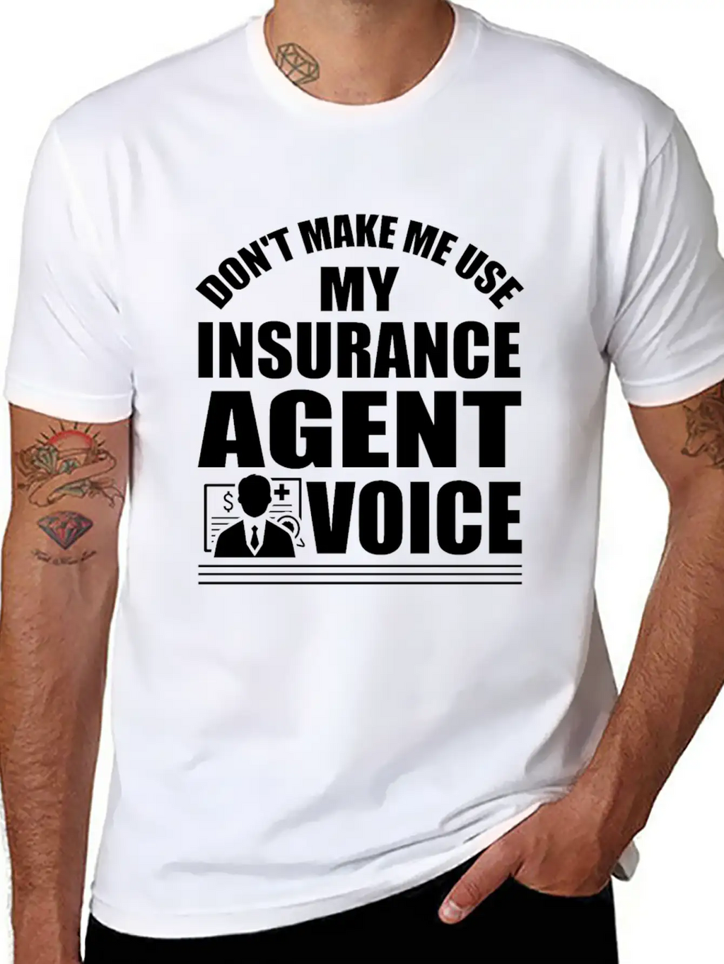 Insurance Agent Saying Classic Cotton Tee – Unisex Comfort For Any Season
