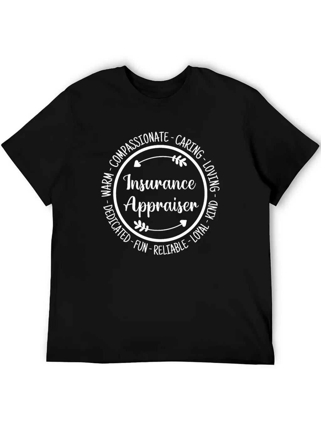 Insurance Appraiser Funny Agent Account Manager Timeless Short Sleeve Tee – Comfy And Minimalist Design