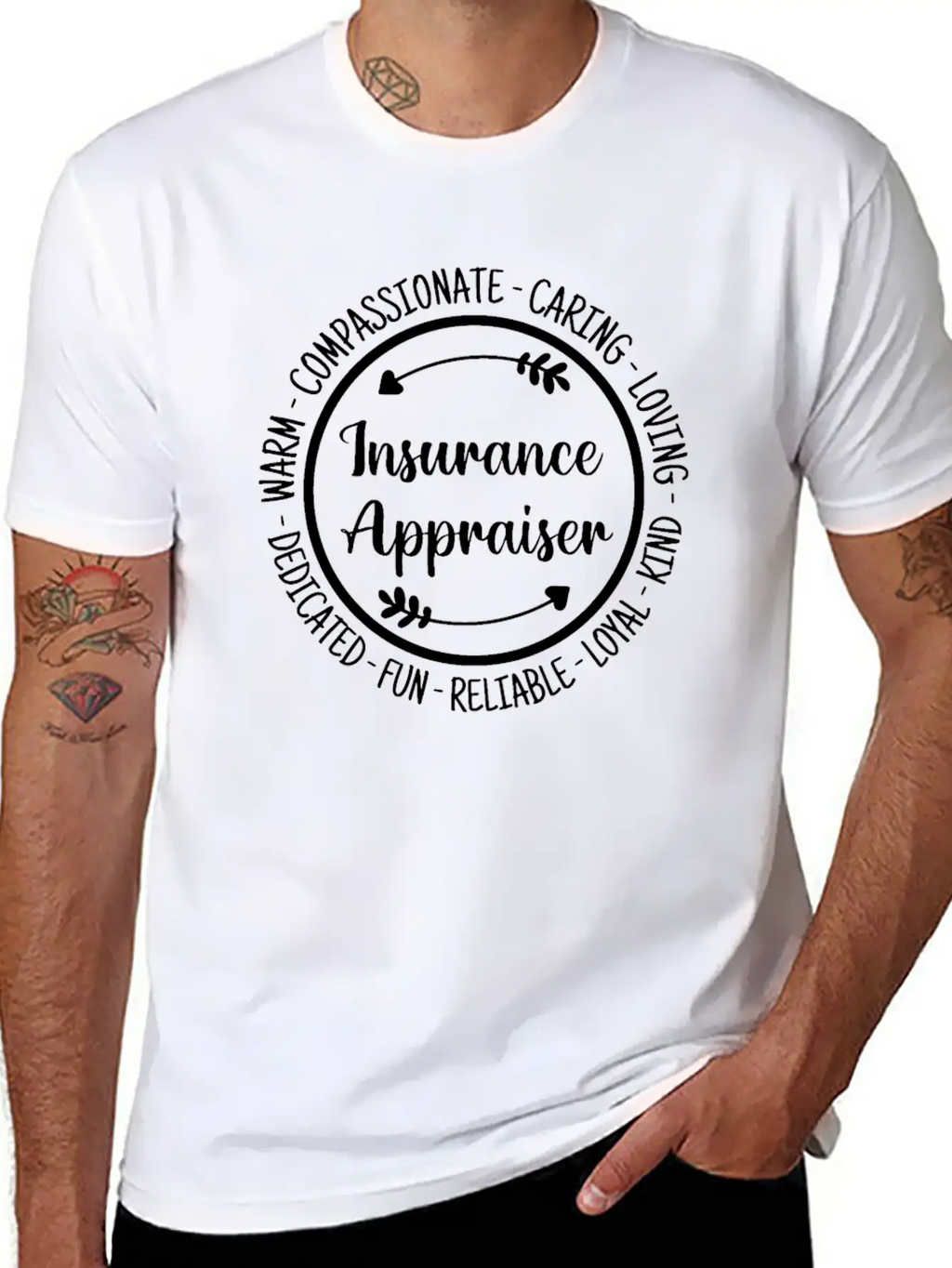 Insurance Appraiser Funny Agent Account Manager Timeless Short Sleeve Tee – Comfy And Minimalist Design