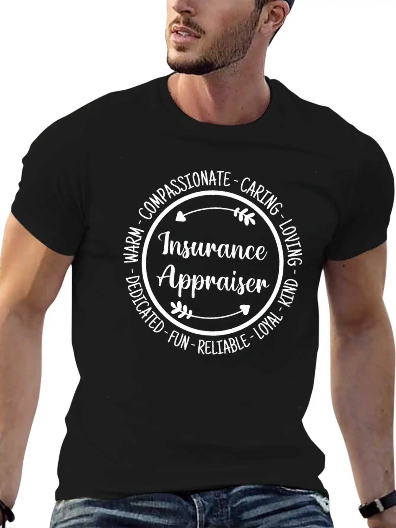 Insurance Appraiser Funny Agent Account Manager Timeless Short Sleeve Tee – Comfy And Minimalist Design
