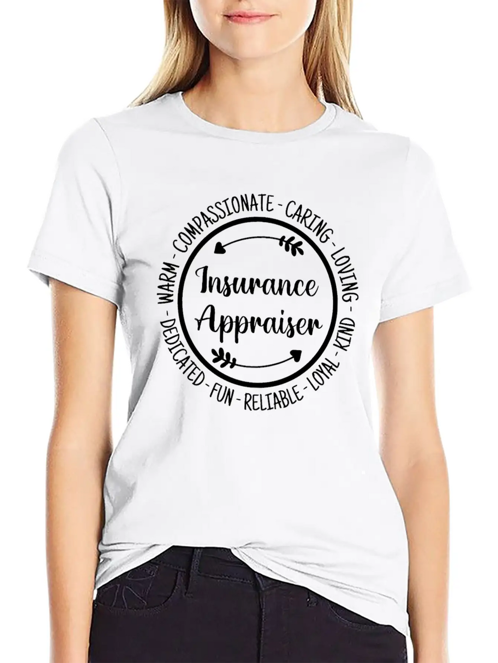 Insurance Appraiser Funny Agent Account Manager Timeless Short Sleeve Tee – Comfy And Minimalist Design