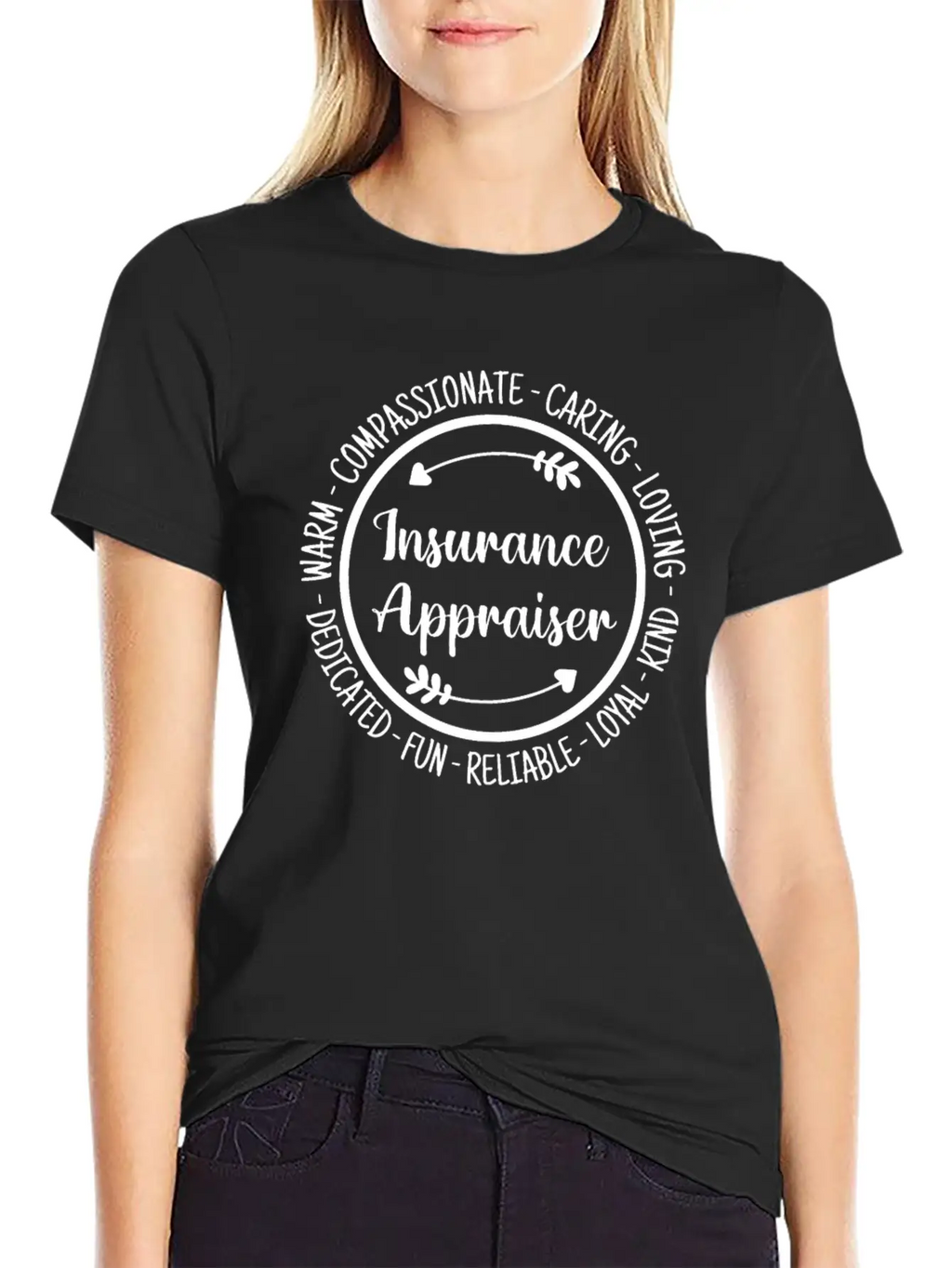 Insurance Appraiser Funny Agent Account Manager Timeless Short Sleeve Tee – Comfy And Minimalist Design