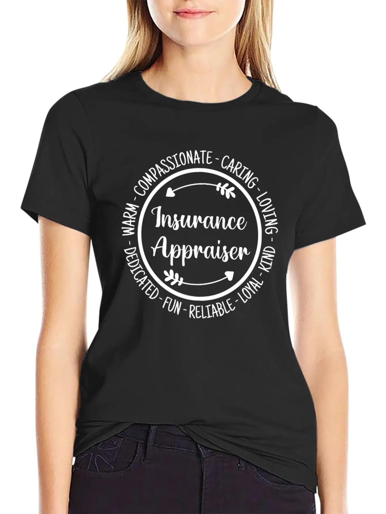 Insurance Appraiser Funny Agent Account Manager Timeless Short Sleeve Tee – Comfy And Minimalist Design