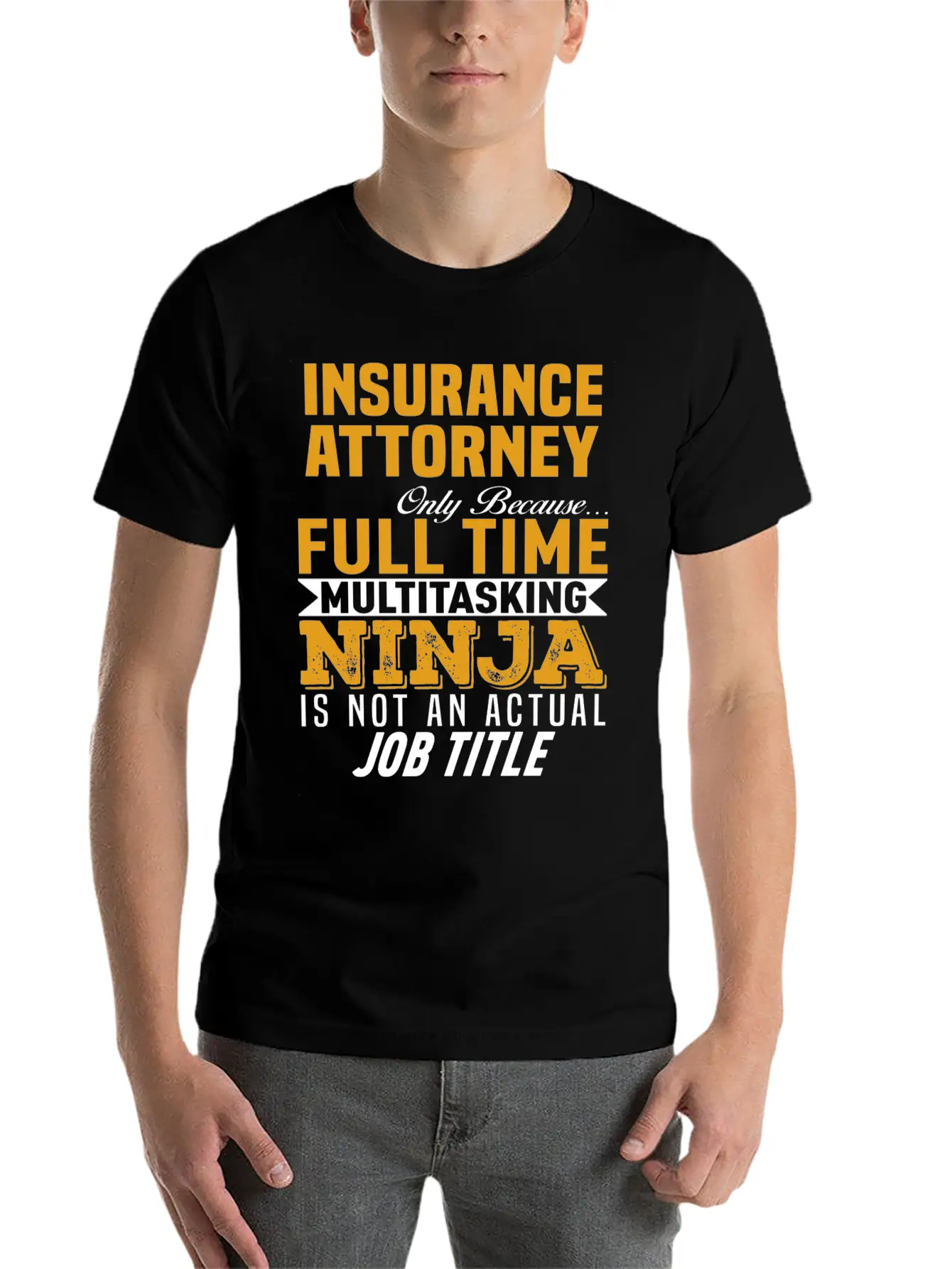 Insurance Attorney Timeless Short Sleeve Tee – Comfy And Minimalist Design