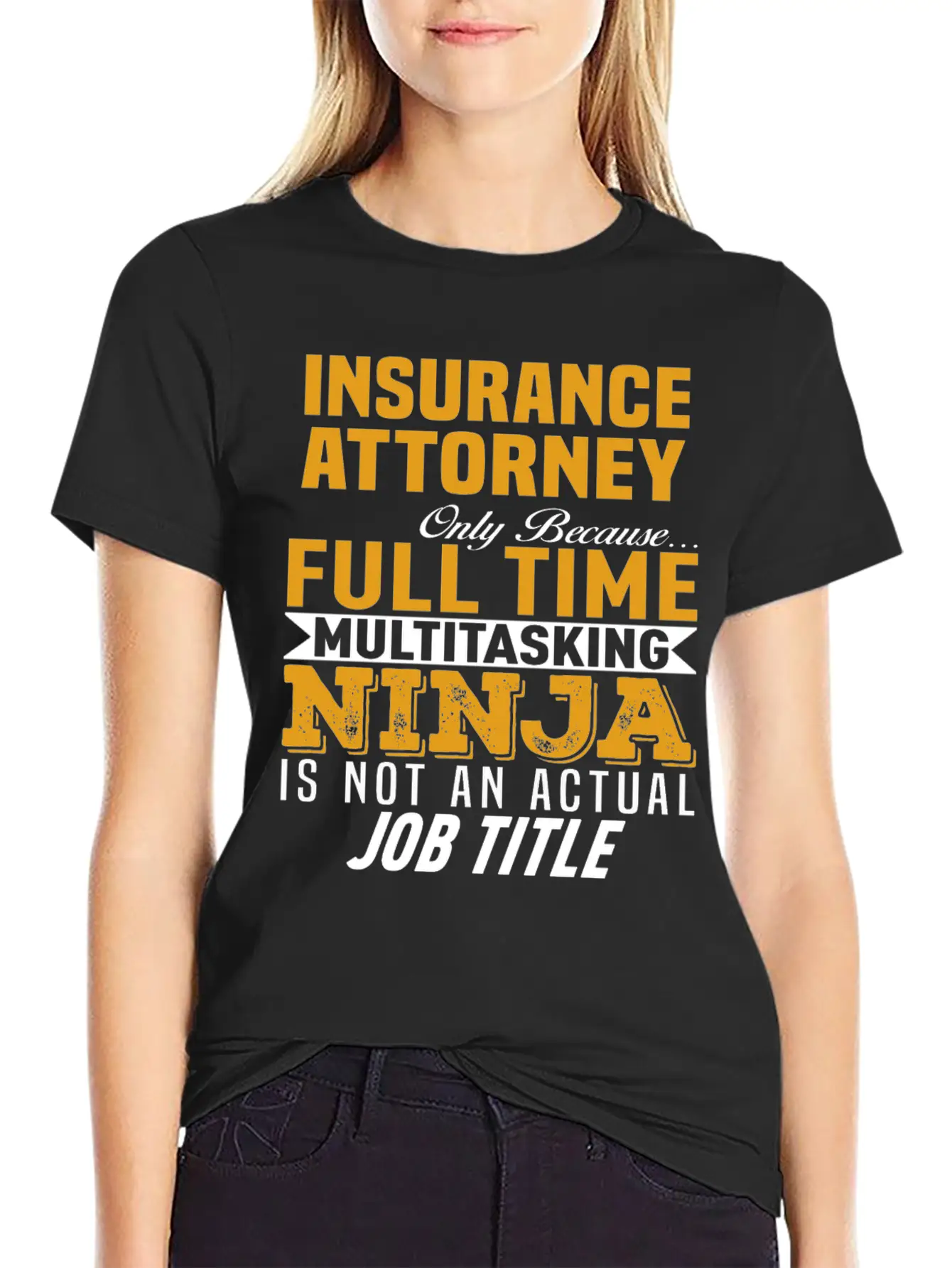 Insurance Attorney Timeless Short Sleeve Tee – Comfy And Minimalist Design