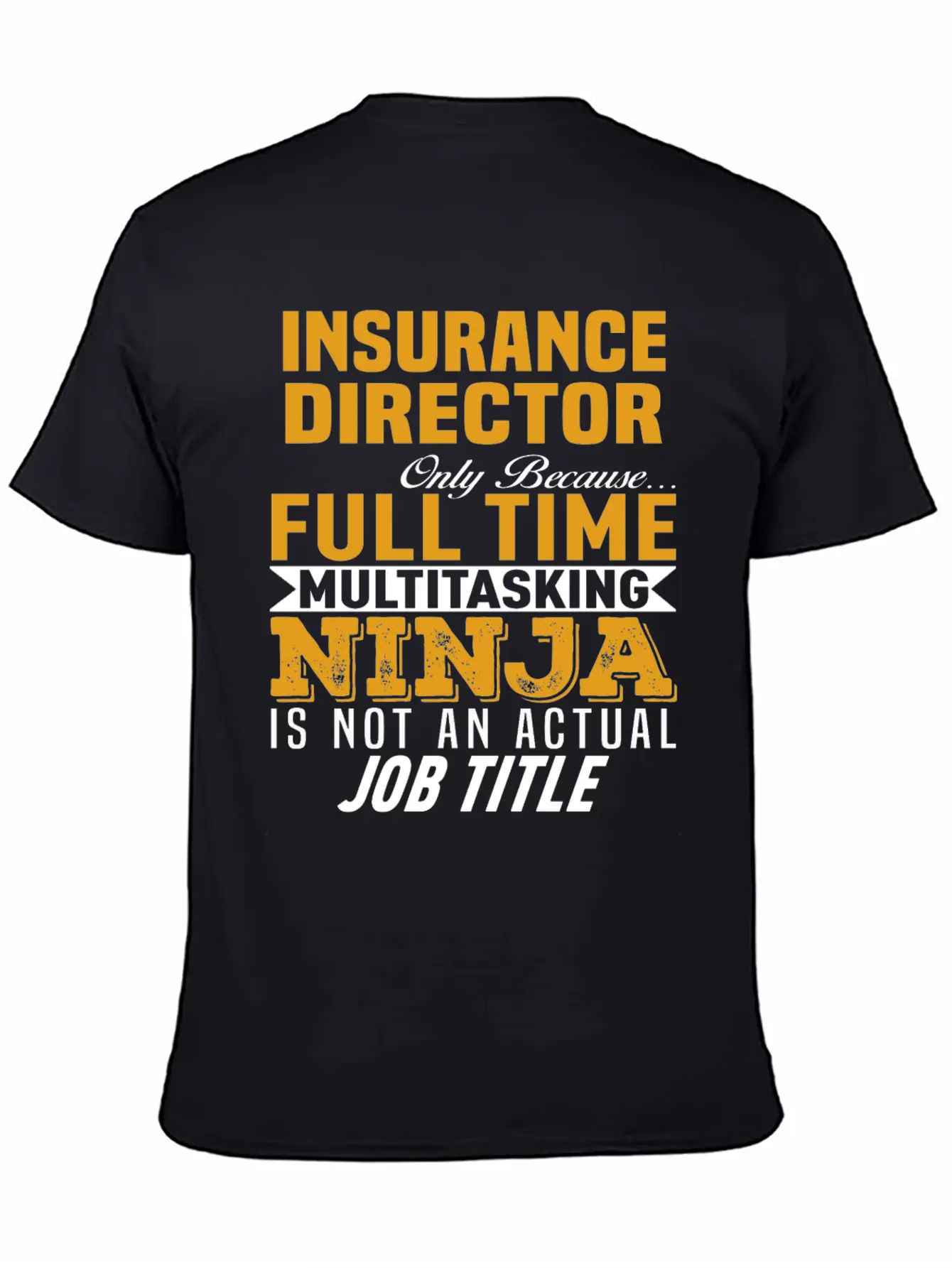 Insurance Director Classic Cotton Tee – Unisex Comfort For Any Season