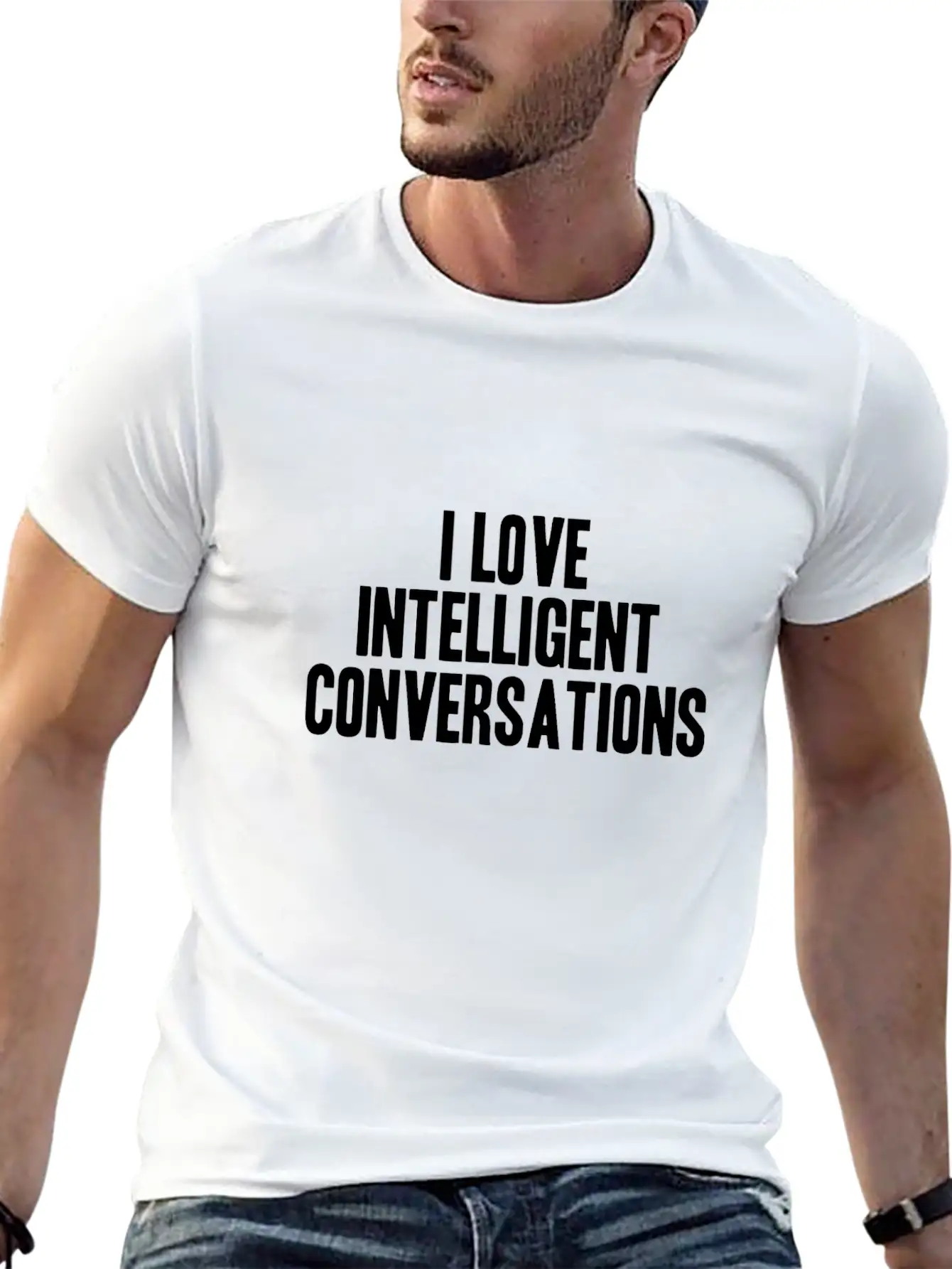 Intelligence Relaxed Everyday Tee – Lightweight And Durable Cotton