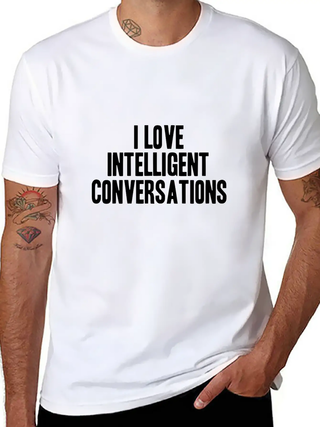 Intelligence Relaxed Everyday Tee – Lightweight And Durable Cotton