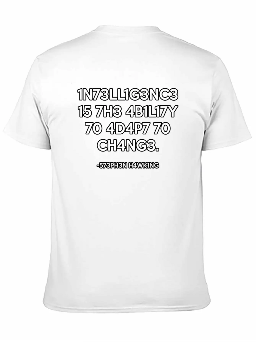 Intelligence Stylish Everyday T-Shirt – Unisex Basic Cotton Tee