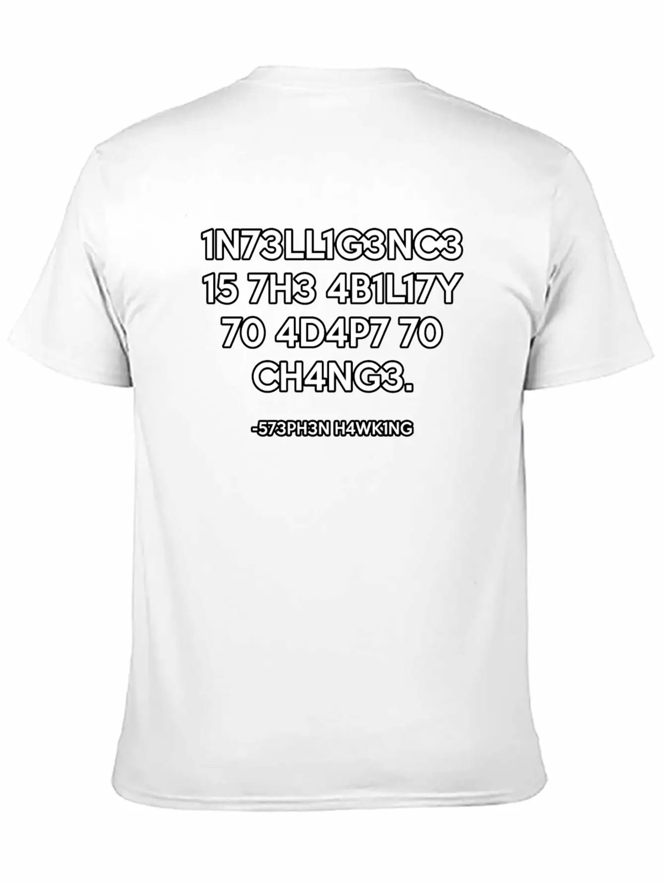 Intelligence Stylish Everyday T-Shirt – Unisex Basic Cotton Tee