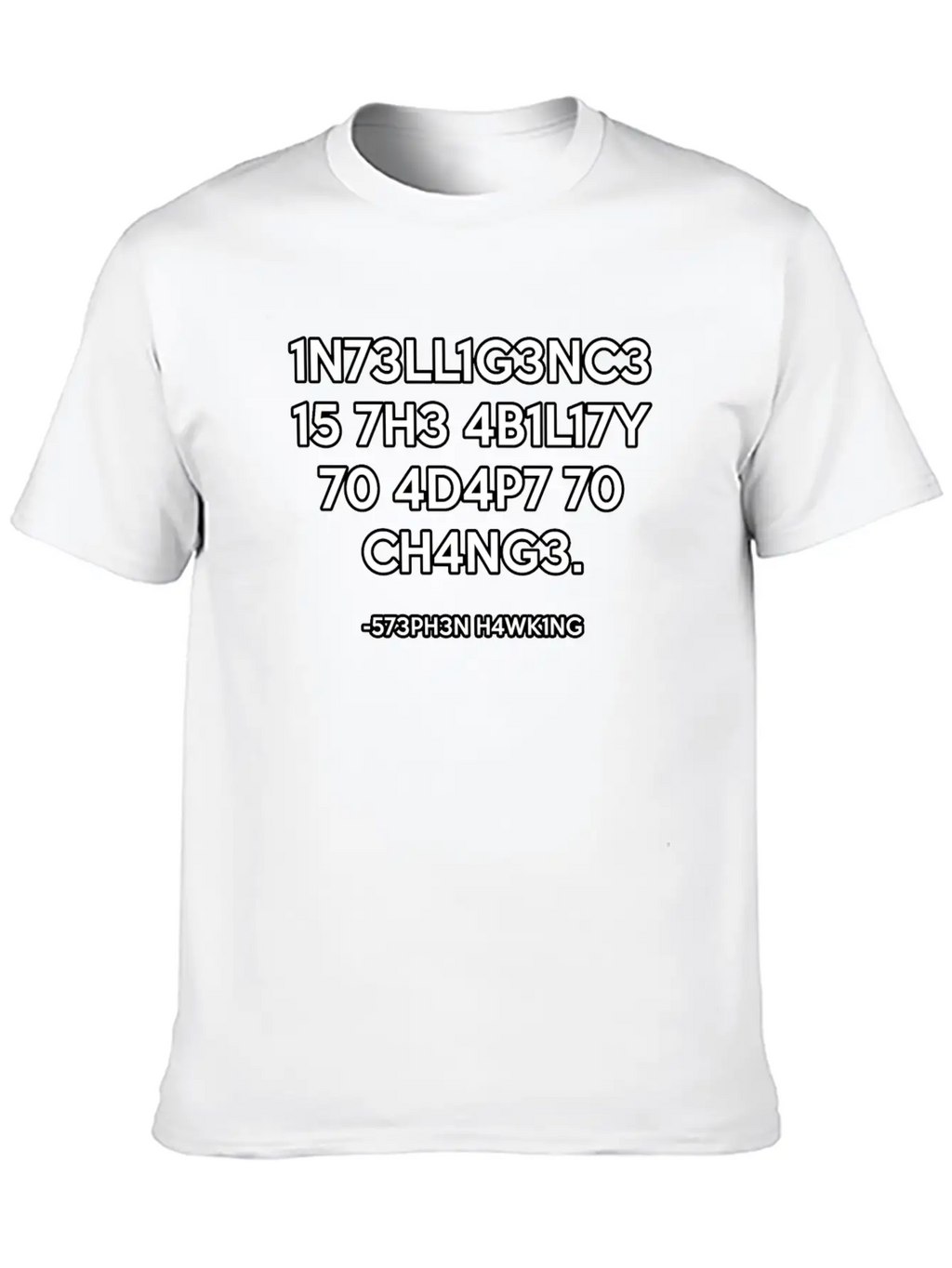 Intelligence Stylish Everyday T-Shirt – Unisex Basic Cotton Tee
