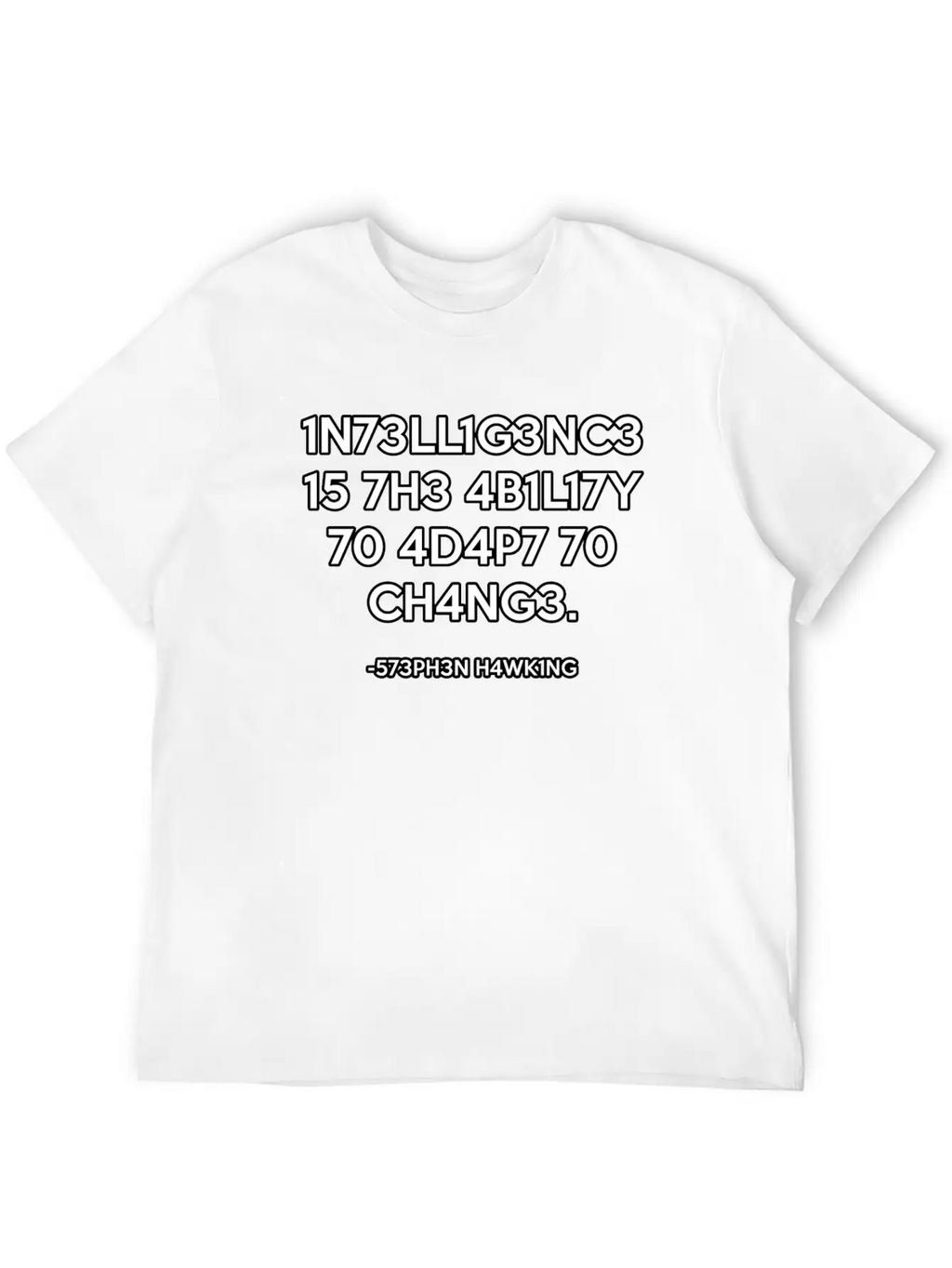 Intelligence Stylish Everyday T-Shirt – Unisex Basic Cotton Tee