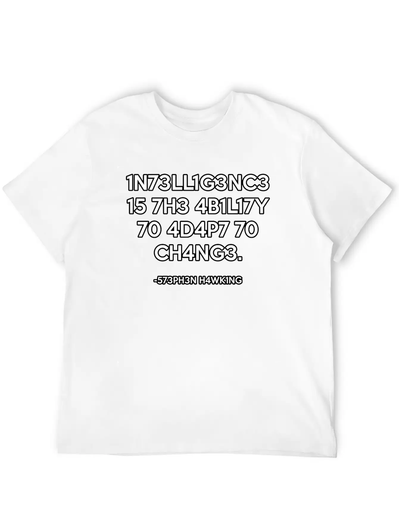 Intelligence Stylish Everyday T-Shirt – Unisex Basic Cotton Tee