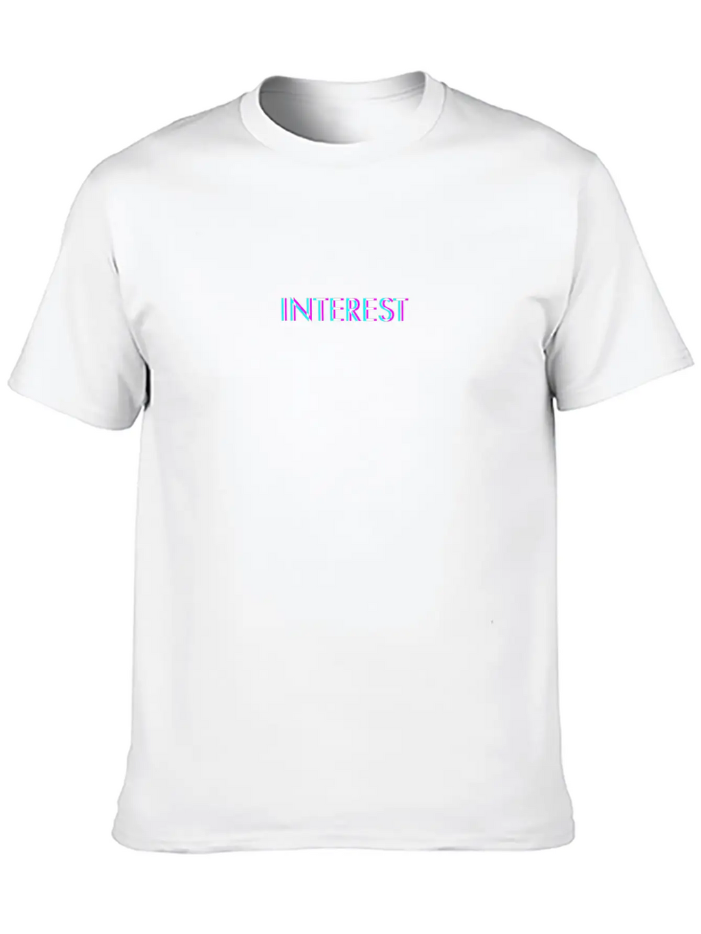Interest Anaglyph Glitch Art Vaporwave Gift Breathable Graphic T-Shirt – Perfect For Casual Days