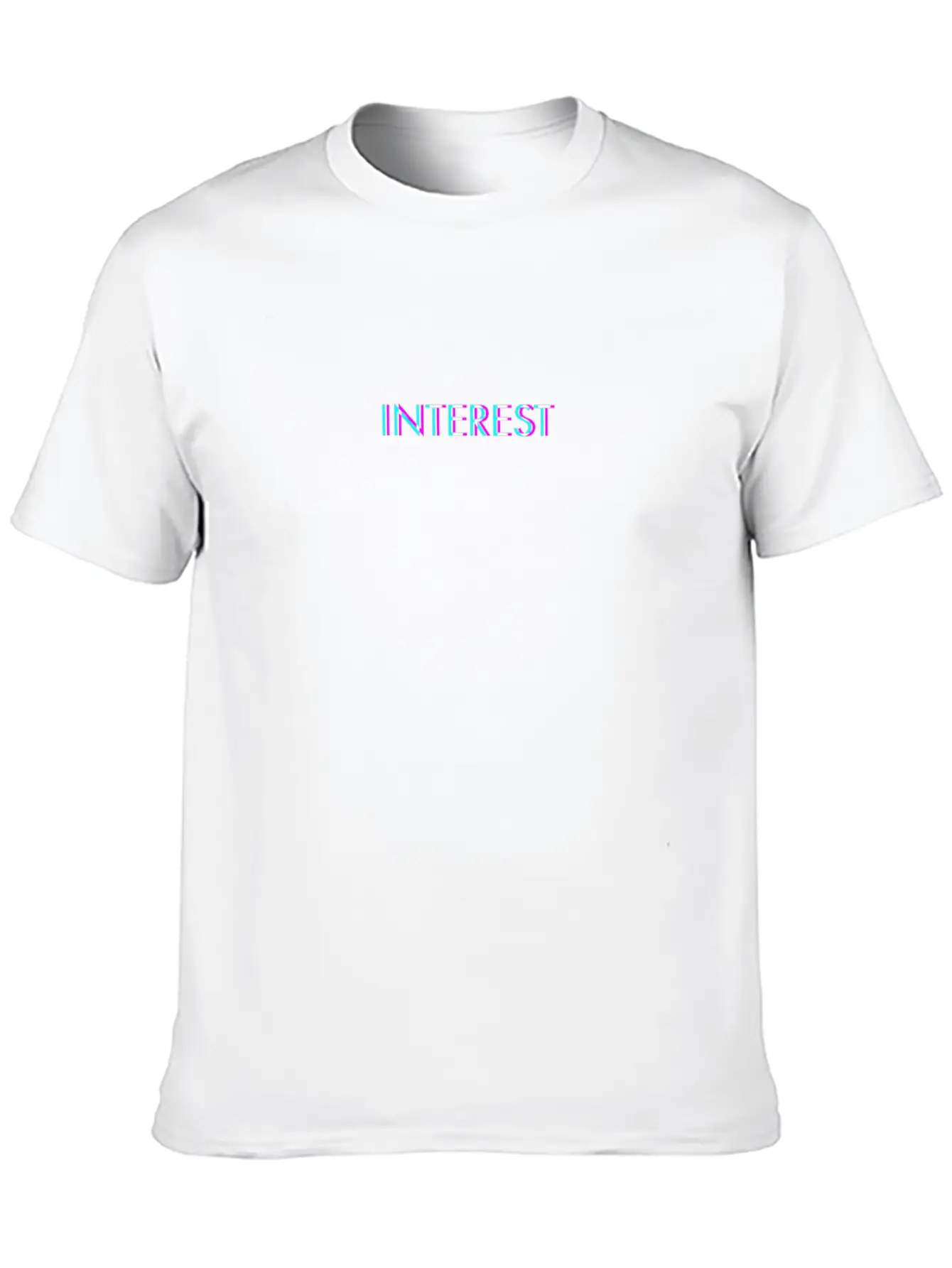Interest Anaglyph Glitch Art Vaporwave Gift Breathable Graphic T-Shirt – Perfect For Casual Days