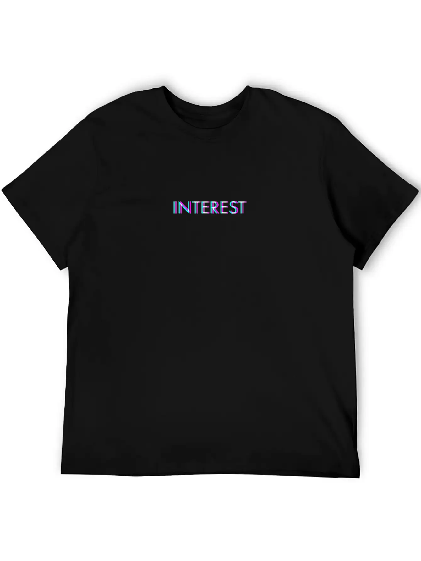 Interest Anaglyph Glitch Art Vaporwave Gift Breathable Graphic T-Shirt – Perfect For Casual Days