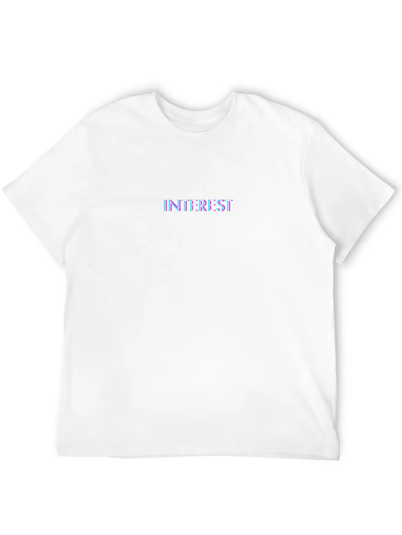 Interest Anaglyph Glitch Art Vaporwave Gift Breathable Graphic T-Shirt – Perfect For Casual Days
