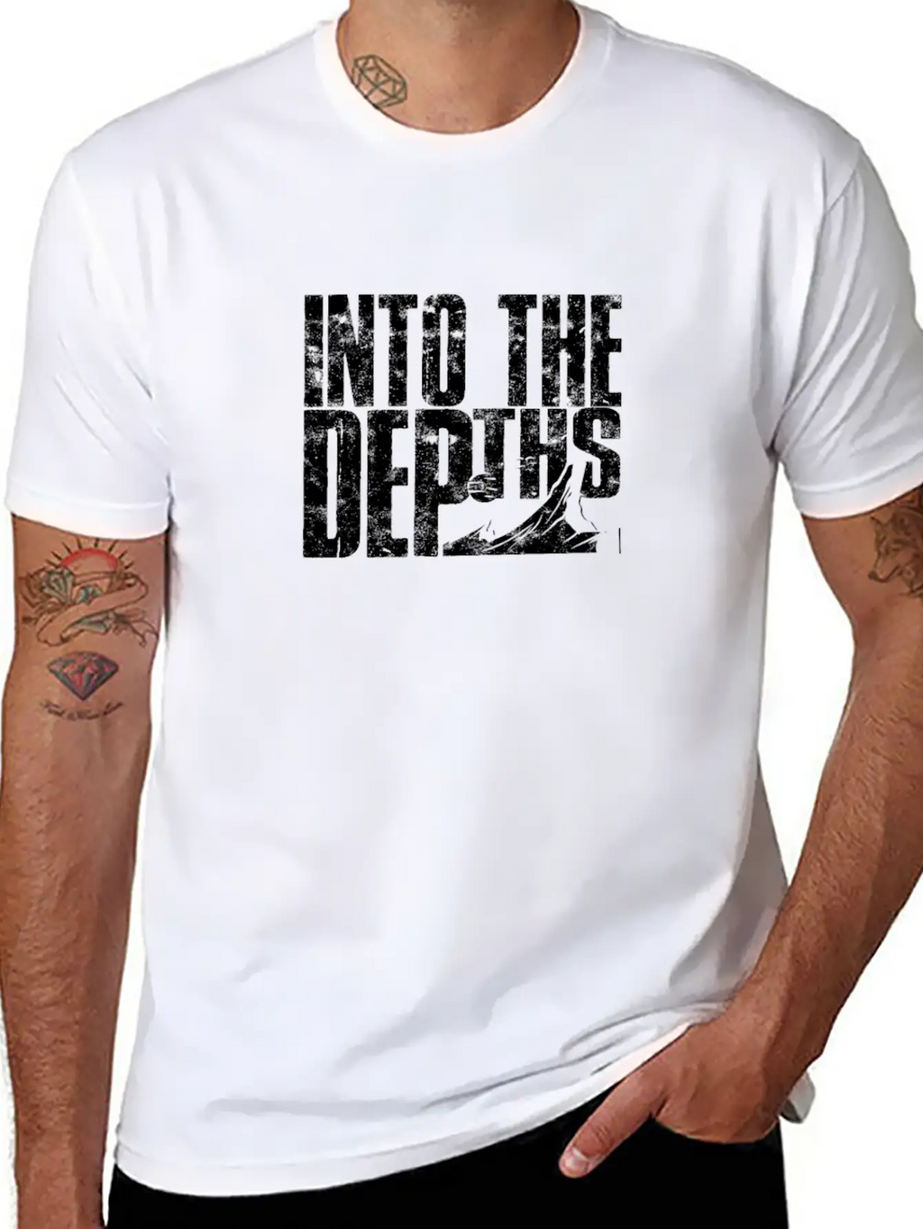 Into The Depths - Canyon Breathable Graphic T-Shirt – Perfect For Casual Days