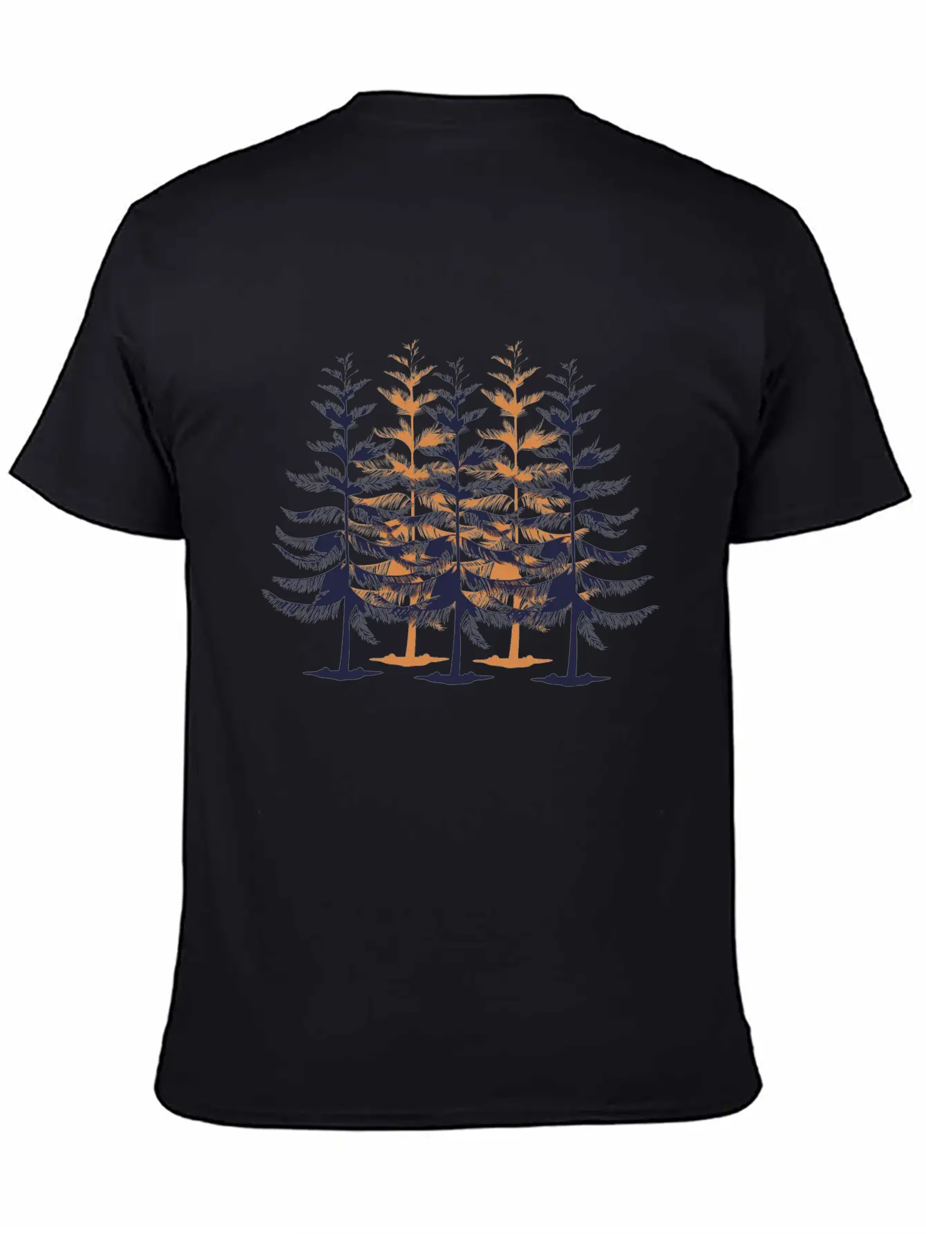 Into The Pine Breathable Soft Cotton T-Shirt – Timeless Casual Look