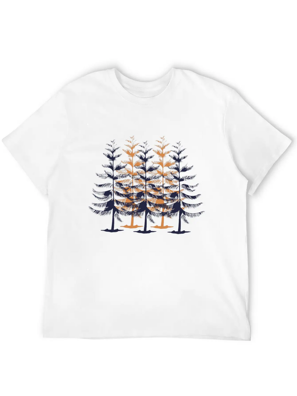Into The Pine Breathable Soft Cotton T-Shirt – Timeless Casual Look